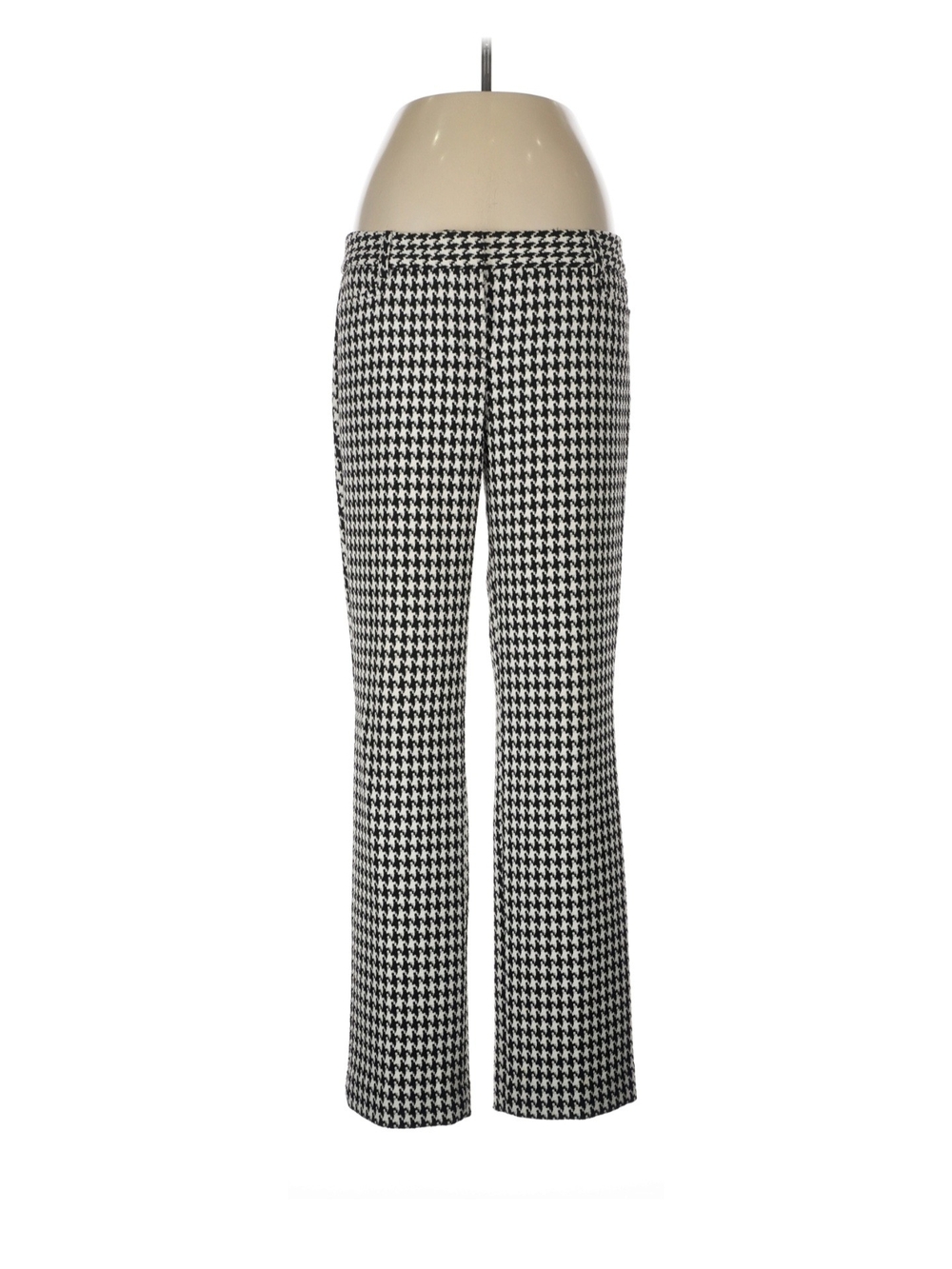 Express Black & White Houndstooth Bootcut Pants